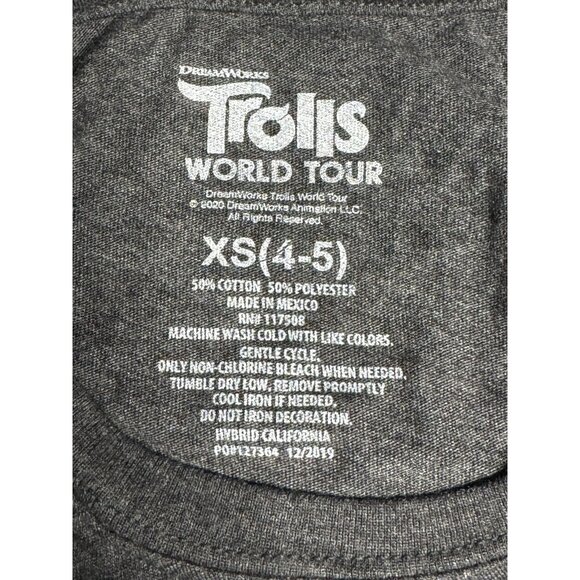 Lot Of 3 Little Girls Tops 2 Tees And 1 Sweatshirt Size XS 4/5 New With Tags - Picture 4 of 15